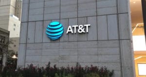 New AT&T Logo in Dallas, TX. Photo Source - Luismt94 (CC BY-SA 4.0)