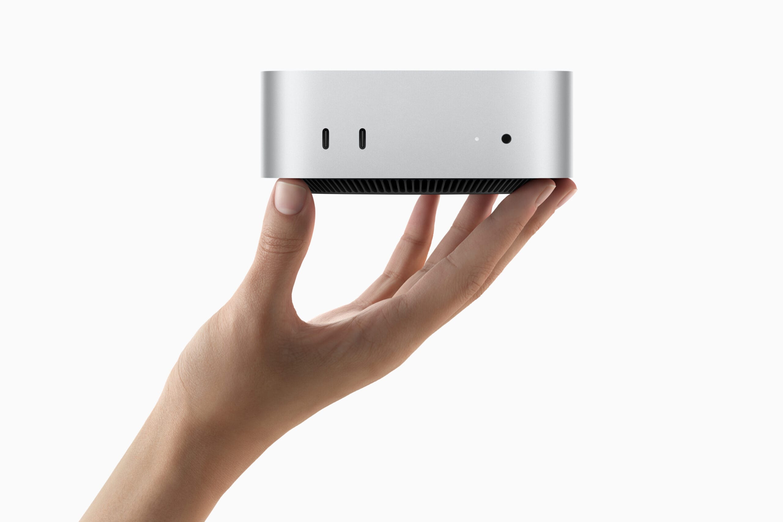 With M4 and M4 Pro, the new Mac mini brings incredible performance and connectivity in a design that’s small enough to fit in your hand.