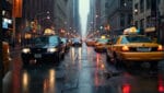 3D AI rendered video of a busy street. Photo Source: Comfy UI