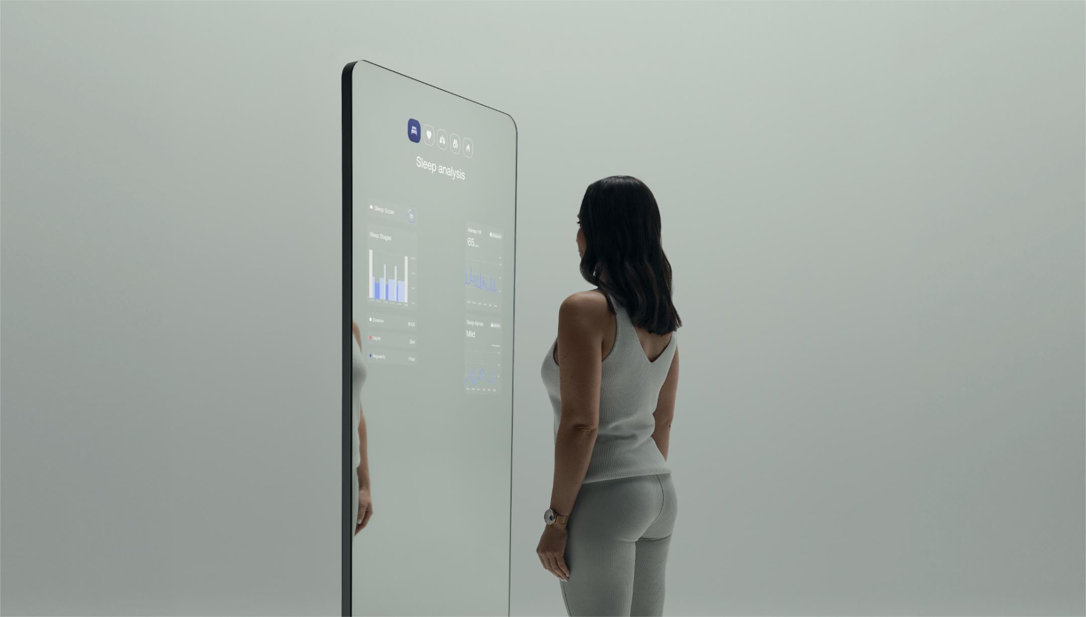 Representative Image. Health monitoring through AI. Photo source: Withings (Twitter)