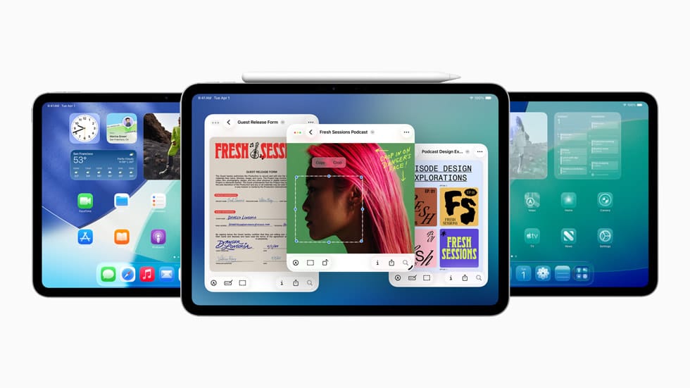 Representative Image: iPadOS 26 Photo Source: Apple