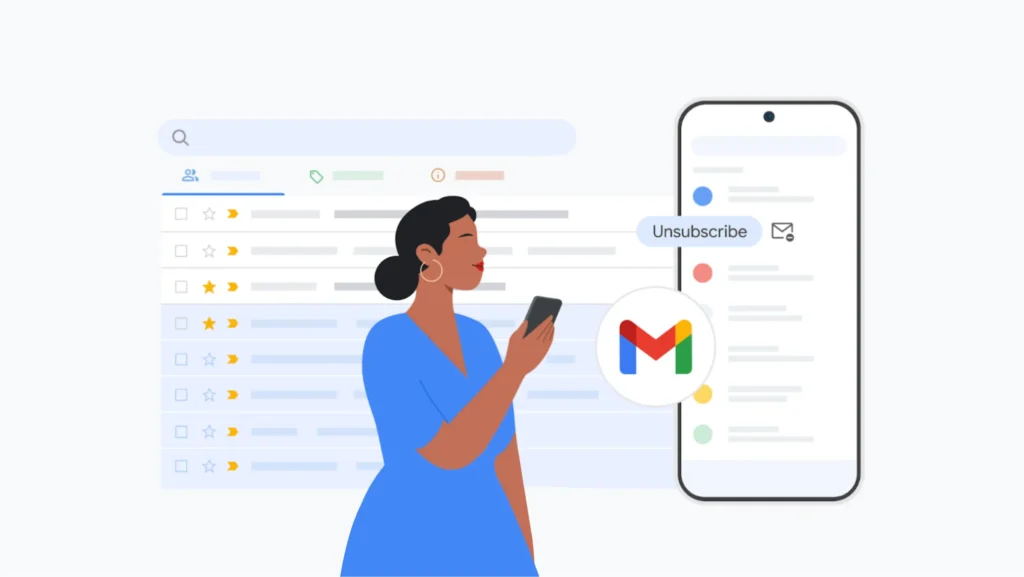Gmail subscription management tool