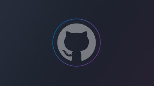 GitHub logo in white cat silhouette with octocat design on black background representing the open-source platform where Moltbot gained viral popularity