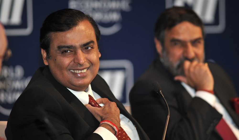 Mukesh D. Ambani, Chairman and Managing Director of Reliance Industries, speaking at the India Economic Summit 2011 in Mumbai