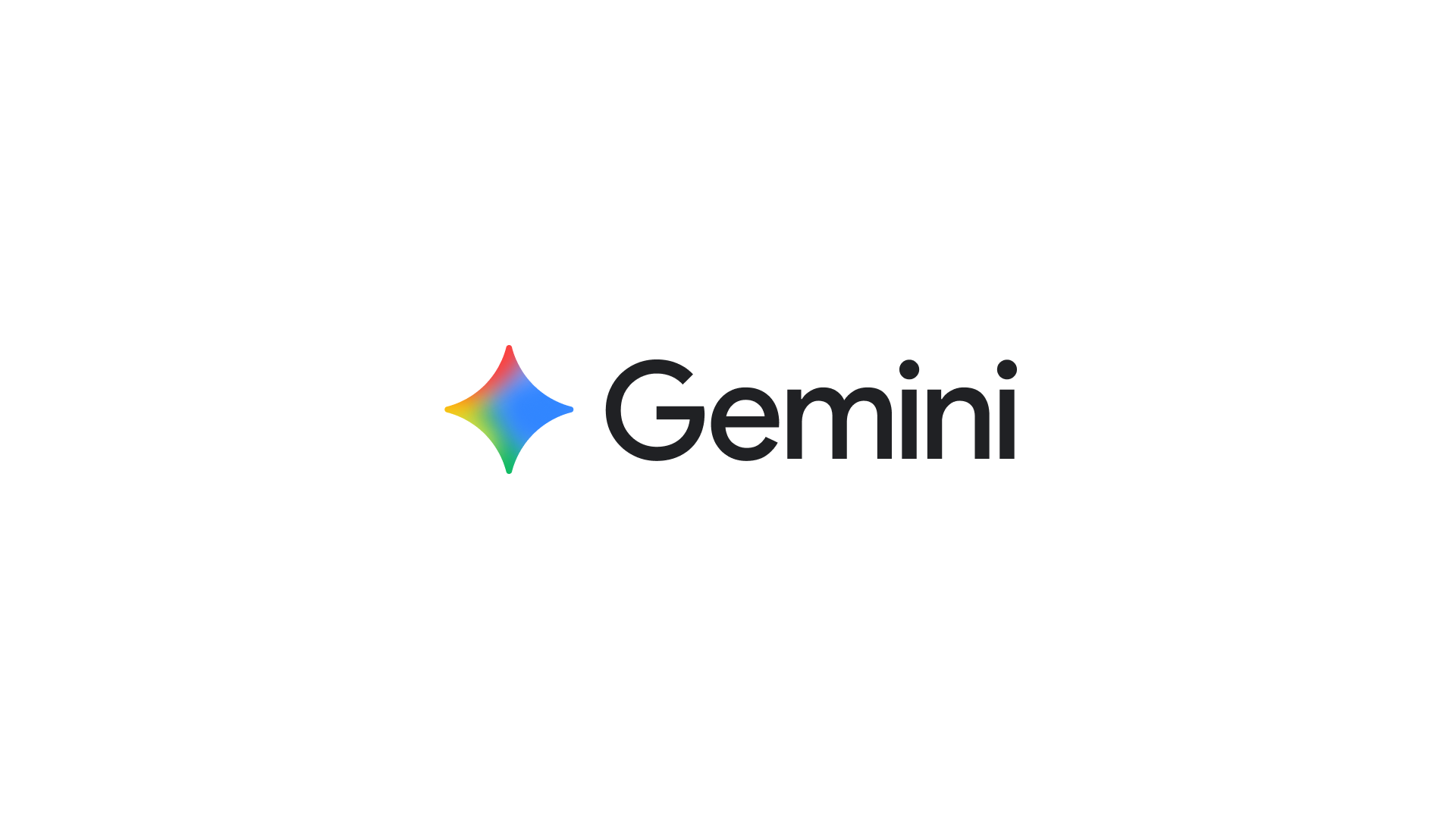 Google Gemini promotional artwork featuring an abstract glowing aurora-style visual and Gemini branding