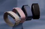 Garmin Cirqa screen-free smart band with fabric strap worn on wrist