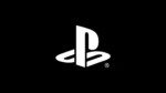 A PlayStation 5 game disc case standing upright with a blue and white gradient background, symbolizing the end of physical media production for PlayStation consoles starting in 2028.