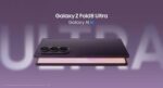 Samsung Galaxy Z Fold 8 Ultra unfolded, displaying its 8.0-inch QXGA+ Dynamic AMOLED 2X main screen in a promotional render, showcasing the device's slim bezels and foldable design.