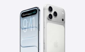 iPhone 18 Pro and Pro Max showcased in Apple's promotional imagery, highlighting the premium titanium design and advanced camera system expected for the Fall 2026 launch.